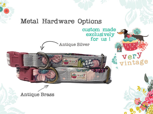 Waverly Gardens - Organic Cotton Dog & Cat Collars - Handmade in the USA